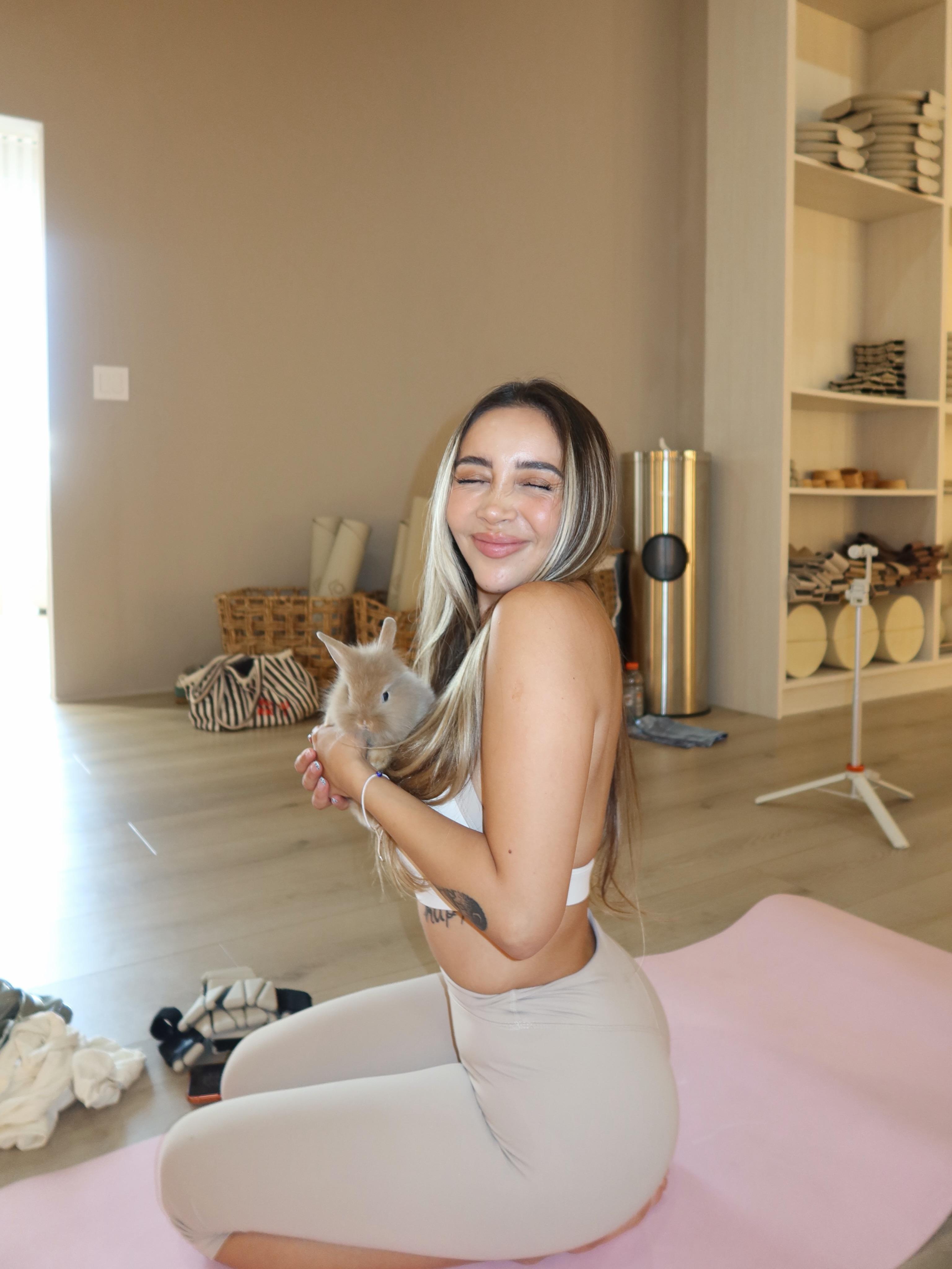 Gabi Quitral, momento auténtico